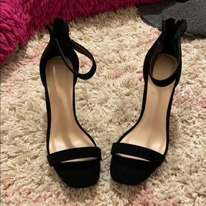 Cute black heels
